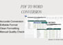 do fast and accurate data entry, manual typing, copy paste, PDF to excel or word